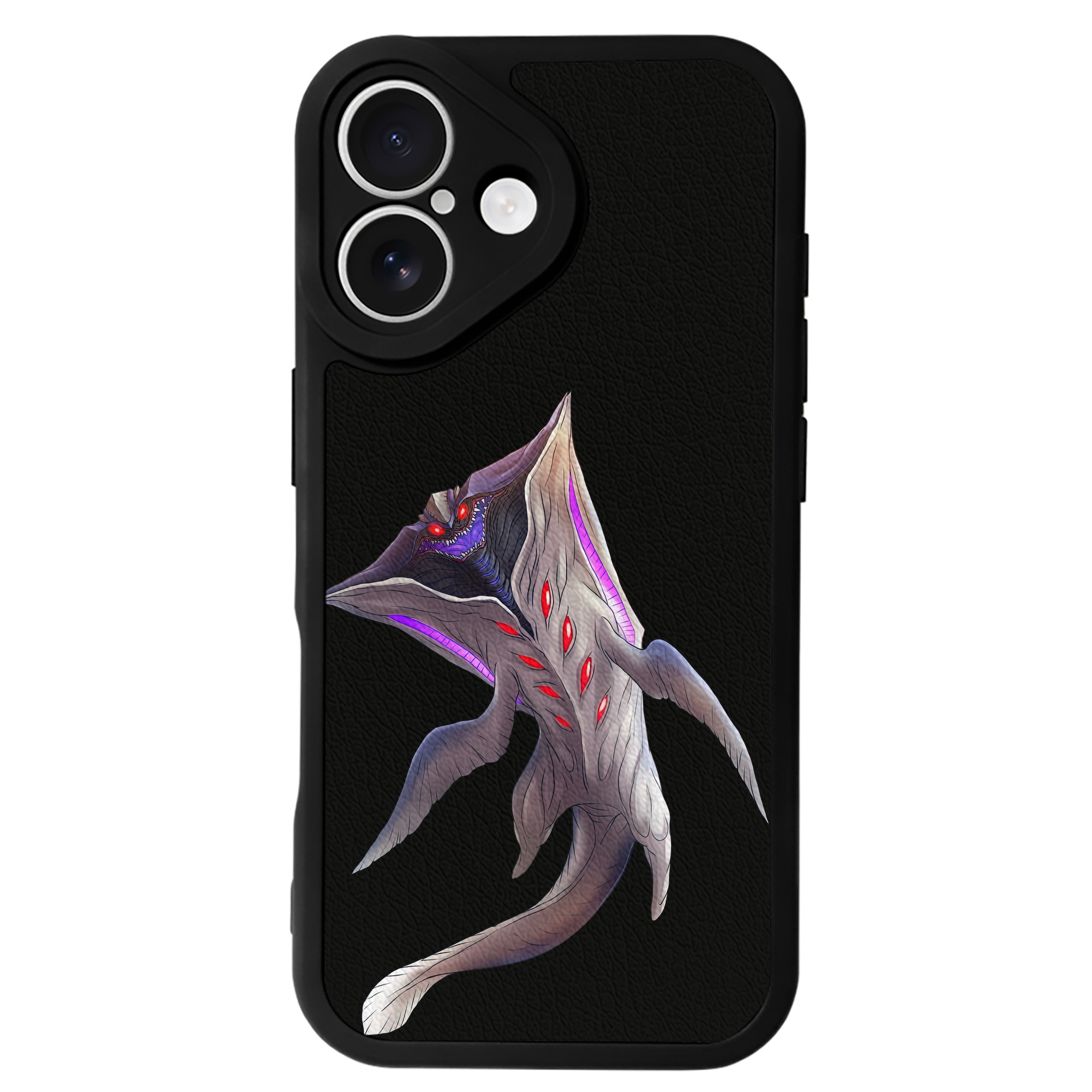 （画像用） ウルトラマン Ultraman 【iPhone 16シリーズ対応】シリコンスマホケース（レザー調） 材質：シリコン
